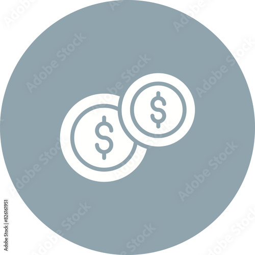 Coins Vector Icon