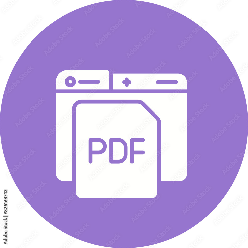 Pdf Vector Icon