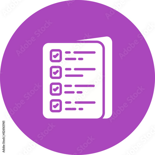 List Vector Icon