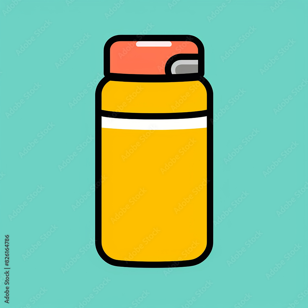Thermos_Lid_Modern_Line_Icon_Vector_Line_Art_CuteIcon Thermos_Lid_Modern_Line_Icon_Vector_Line_Art_CuteIcon