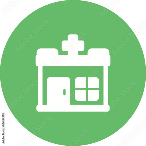 Hospital Vector Icon