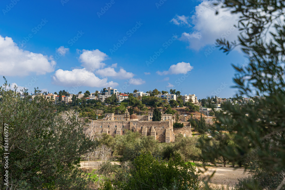 View on the Georgian Monastery of the Cross, Jerusalem View on the Georgian Monastery of the Cross, Jerusalem