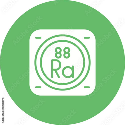 Radium Vector Icon