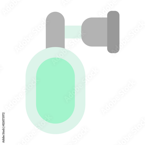 Anesthesia Flat Icon Design
