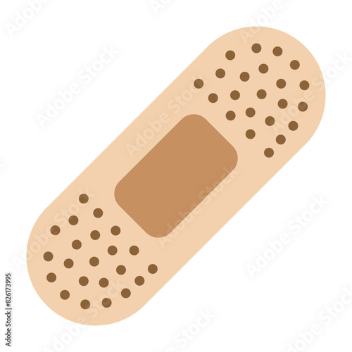 Band Aid Flat Icon Design