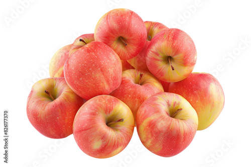 Wallpaper Mural Bunch of apple isolated on white background Torontodigital.ca