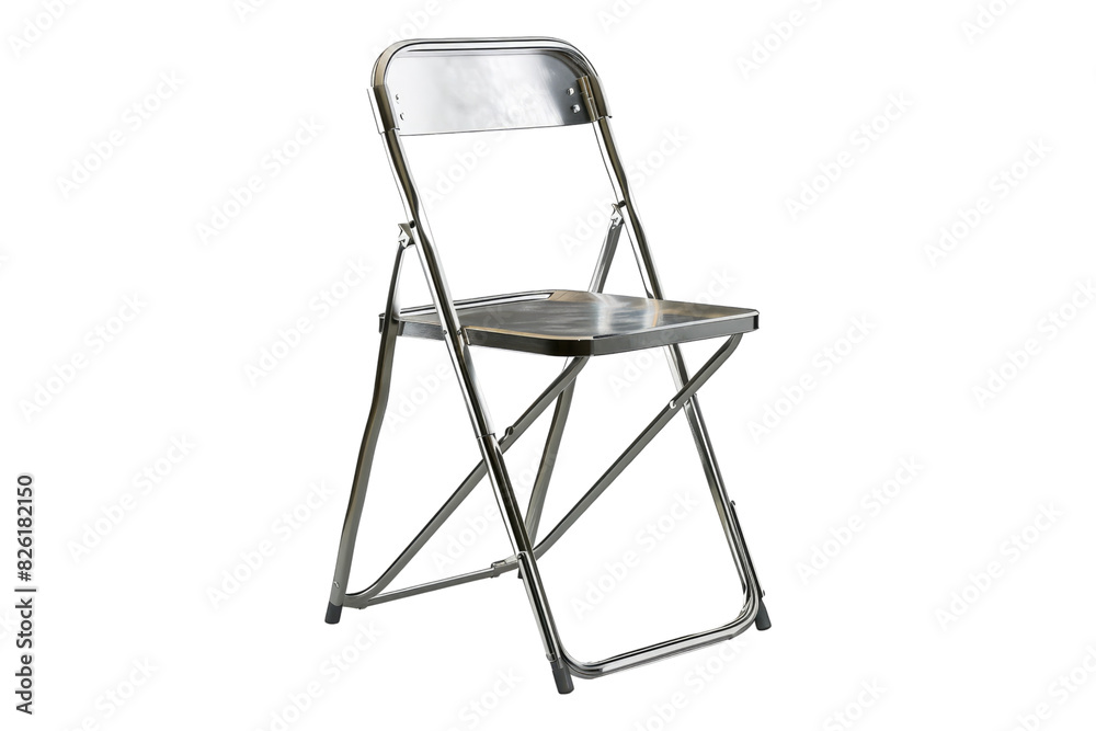 Folding chair isolated on white background Folding chair isolated on white background