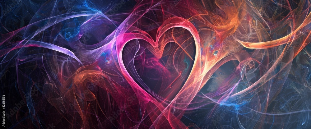 The Connection Of Love Shown In Abstract Lines, Abstract Background Images The Connection Of Love Shown In Abstract Lines, Abstract Background Images
