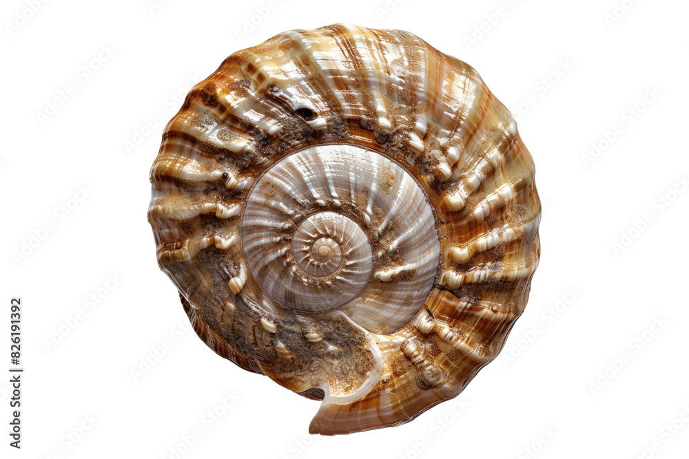 Mollusca isolated on white background Mollusca isolated on white background