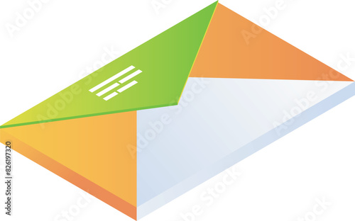 Free Download Envelope of isometric style - GFXLoad