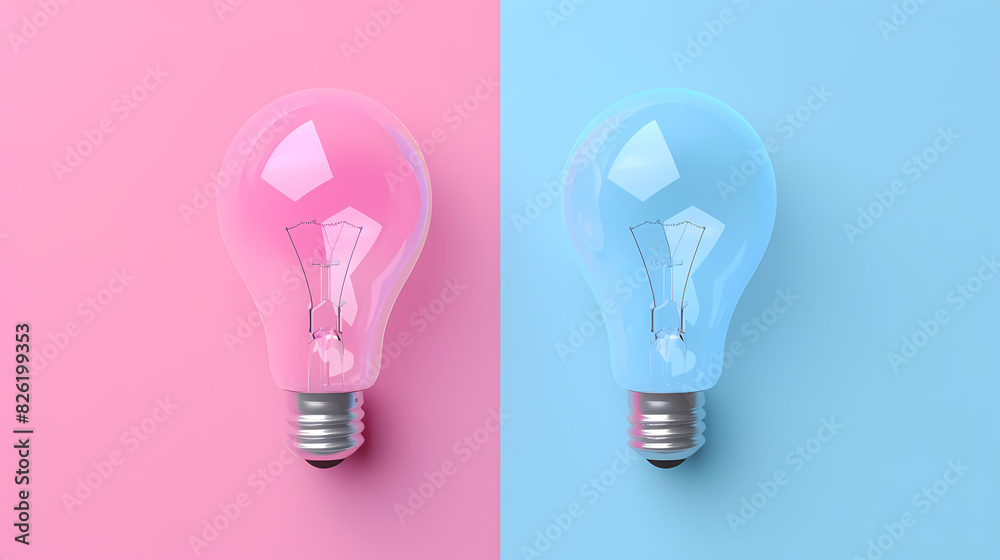 Light bulb, innovation creative concept Light bulb, innovation creative concept