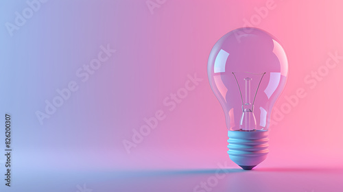 Light bulb, innovation creative concept