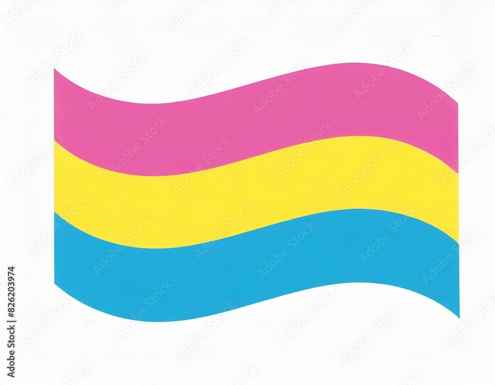 vector image of the pansexual flag on black white background, lgbt queer pride month, wallpaper logo, gay lesbian transgender bisexual vector image of the pansexual flag on black white background, lgbt queer pride month, wallpaper logo, gay lesbian transgender bisexual