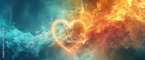The Abstract Energy Of A Soulmateýs Love, Abstract Background Images