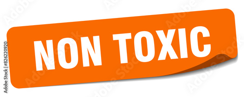 non toxic sticker. non toxic label