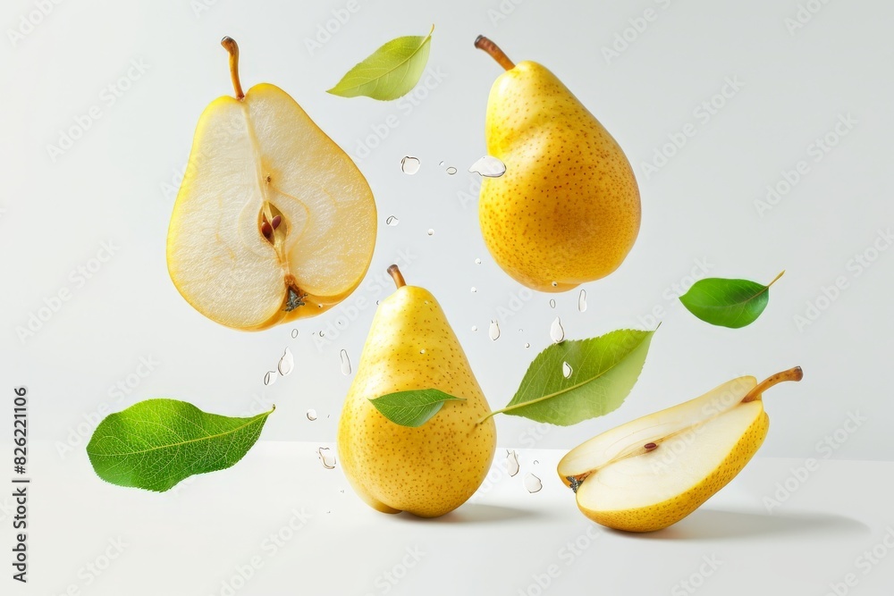 background fruit pear isolated white background fruit pear isolated white