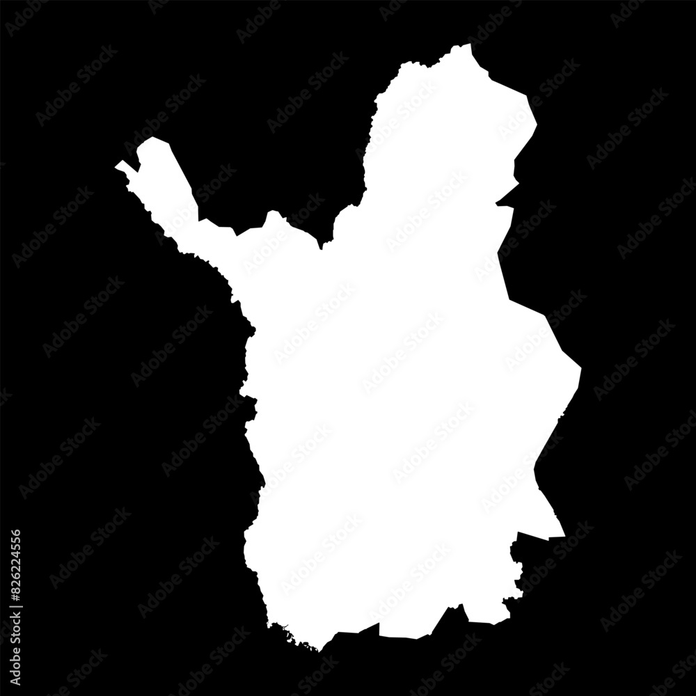 Lapland map, region of Finland. Vector illustration. Lapland map, region of Finland. Vector illustration.