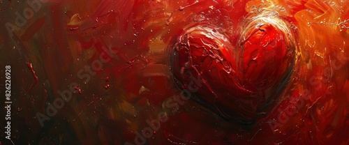 The Abstract Journey Of A Heart In Love, Abstract Background Images