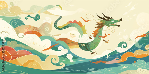 illustration of an boat
