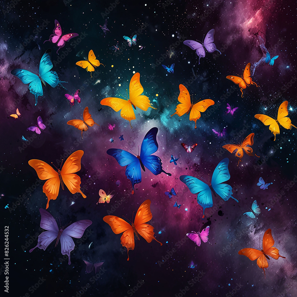 background with butterflies background with butterflies