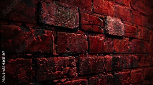 The red brick wall