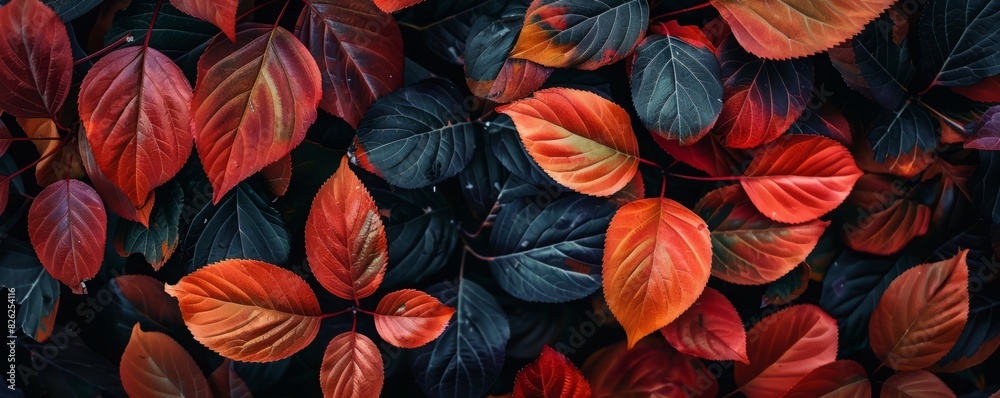 autumn leaves background. autumn leaves background.