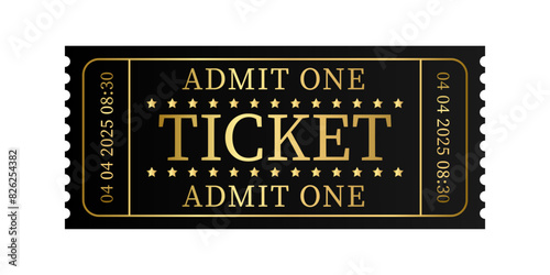 Gold VIP ticket or golden pass