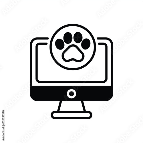 Veterinary vector icon