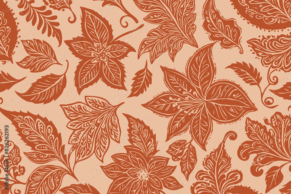 Botanical pattern for fabrics, covers, leaflets, business cards, Happy Birthday cards, Wedding Invitations, for use in graphics . Generated by Ai Botanical pattern for fabrics, covers, leaflets, business cards, Happy Birthday cards, Wedding Invitations, for use in graphics . Generated by Ai