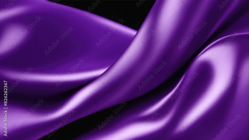 Luxury Purple satin smooth fabric background Luxury Purple satin smooth fabric background