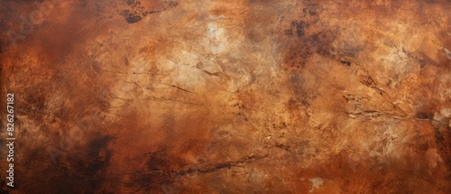 Rich brown wall background, textured surface, natural light, © FoxGrafy