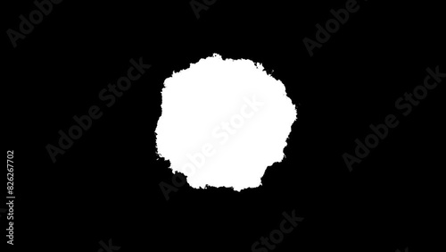 Abstract Watercolor Ink Splatter 4K Transition Moving Abstract Painting Animation for 4K Video Editing