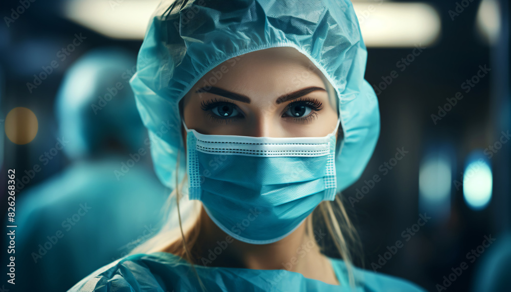 a female surgeon in the hospital a female surgeon in the hospital