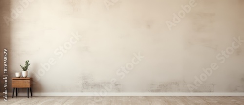 Off-white wall background, neutral tone, copy space, photo