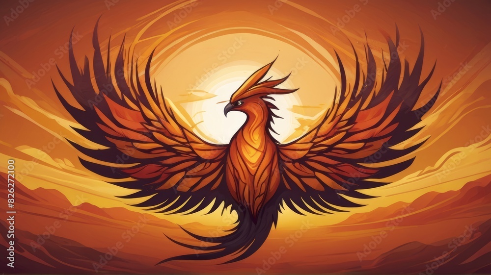 Obraz premium Phonix in power