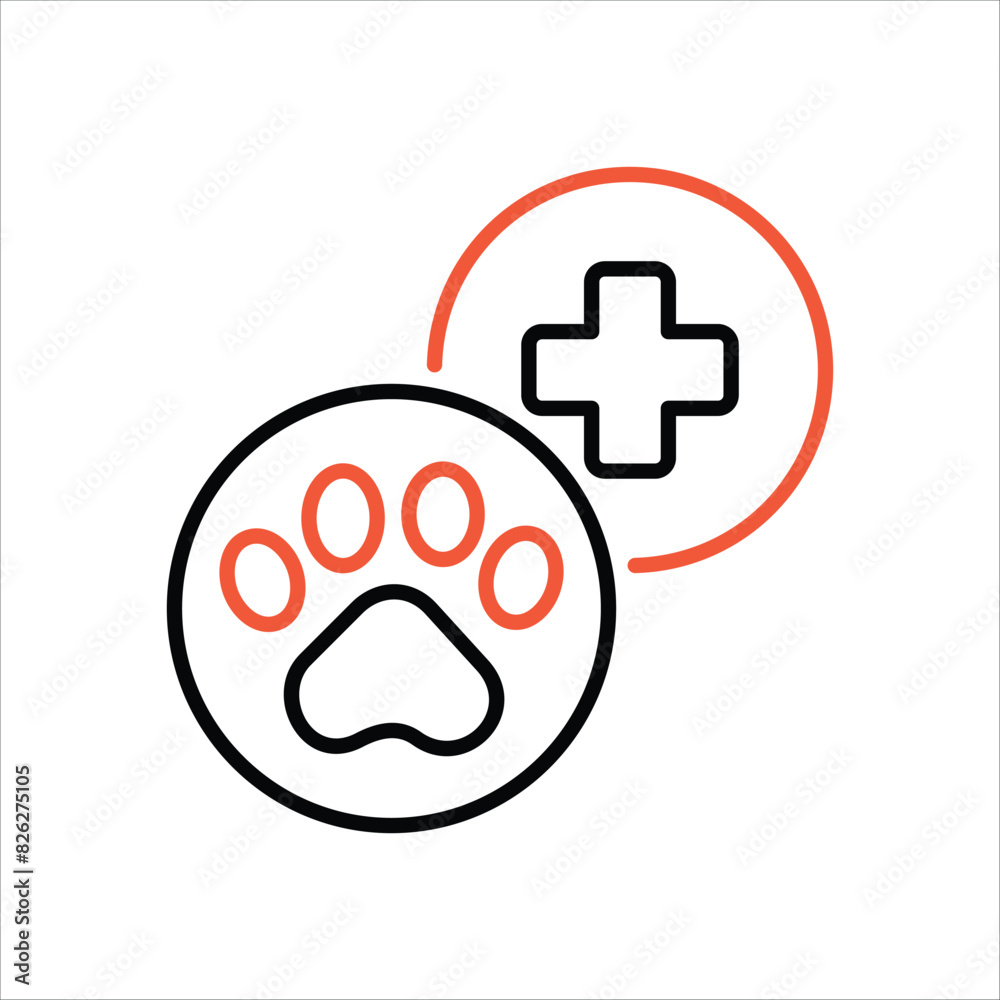 Veterinary vector icon Veterinary vector icon