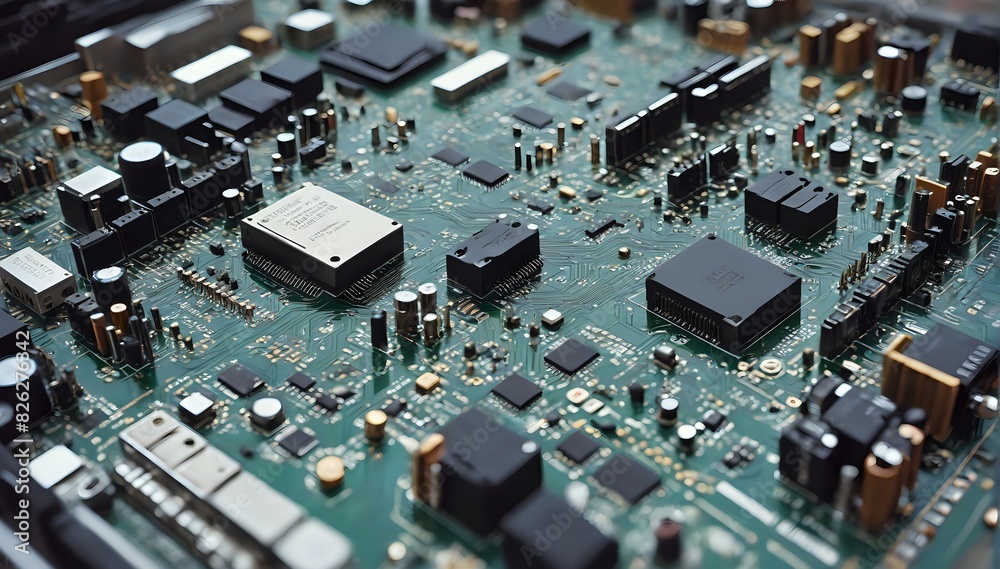 Microchip and Circuit Board with AI-Inspired Artificial Neural Networks Microchip and Circuit Board with AI-Inspired Artificial Neural Networks