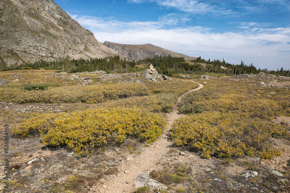 Landscape in the Indian Peaks Wilderness, Colorado Landscape in the Indian Peaks Wilderness, Colorado