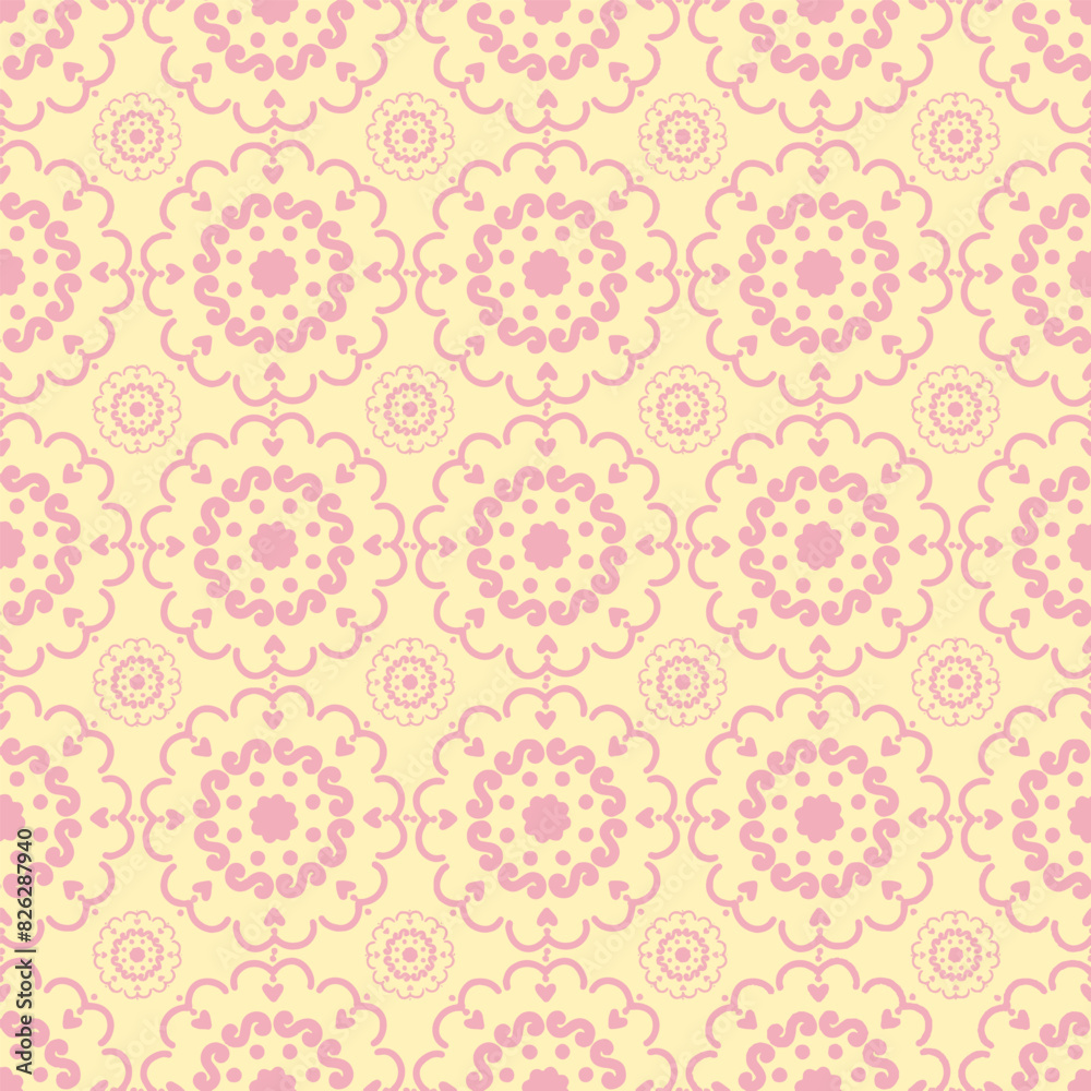 Seamless pattern floral pattern graphics