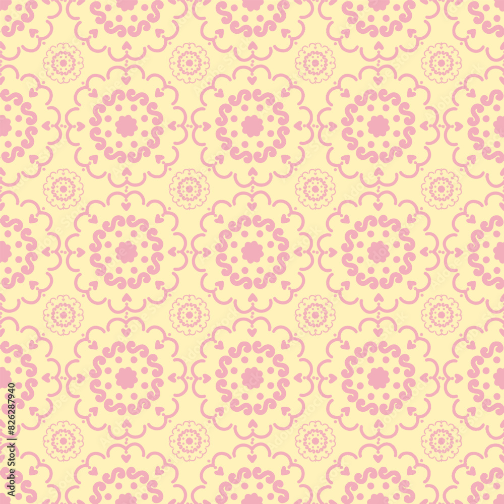 Seamless pattern floral pattern graphics
