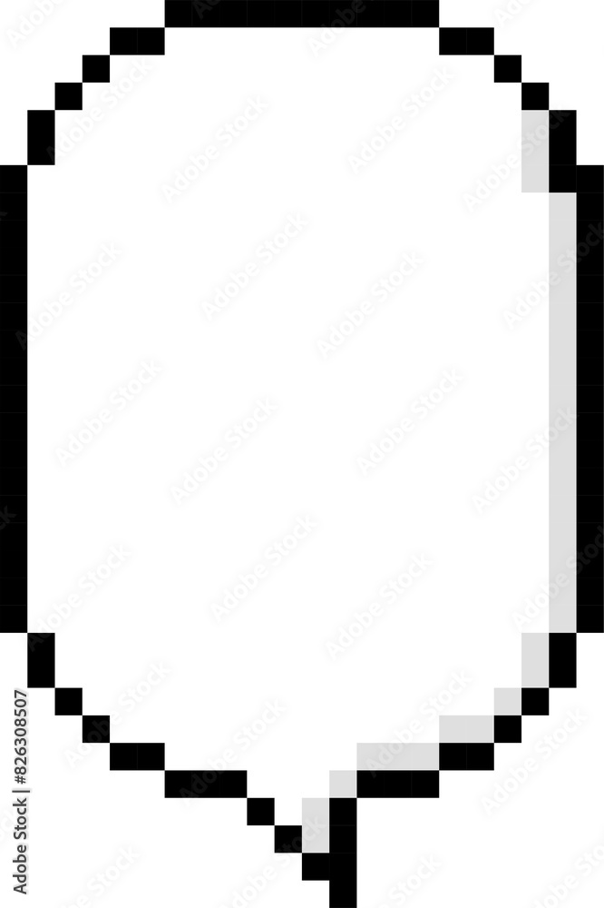 8bit retro game pixel speech bubble balloon icon sticker memo keyword planner text box banner, flat png transparent element design 8bit retro game pixel speech bubble balloon icon sticker memo keyword planner text box banner, flat png transparent element design
