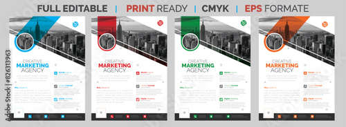 Business flyer template bundle design (full editable) new stylish flyer design, leaflet design, leaflet bundle, corporate flyer