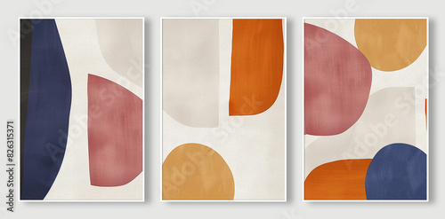 Abstract art oil painting style artwork decoration, wallpaper, mural, carpet, hanging picture