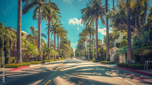 Palm Trees on Rodeo Drive Beverly Hills - Celebrity Street View photo