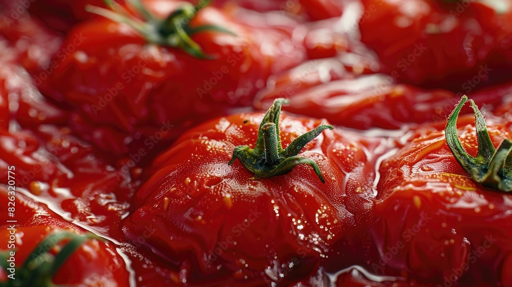 Close up of a bunch of red tomatoes. Suitable for food-related projects Close up of a bunch of red tomatoes. Suitable for food-related projects
