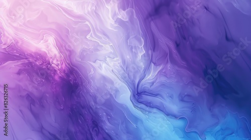 Close up of a vibrant purple and blue painting. Suitable for art and design projects