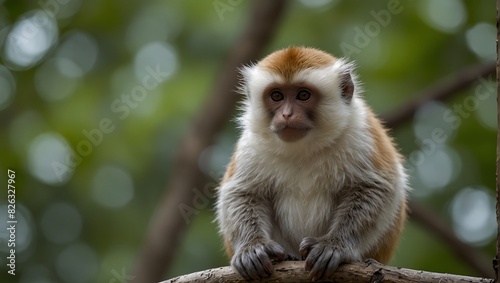 long macaque portrait © Aamar