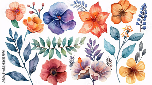 Watercolor illustration of pink peonies and buds, ideal for celebration and garden-themed designs, isolated on white background