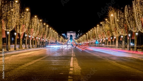 Champs Elysee, Paris, France photo