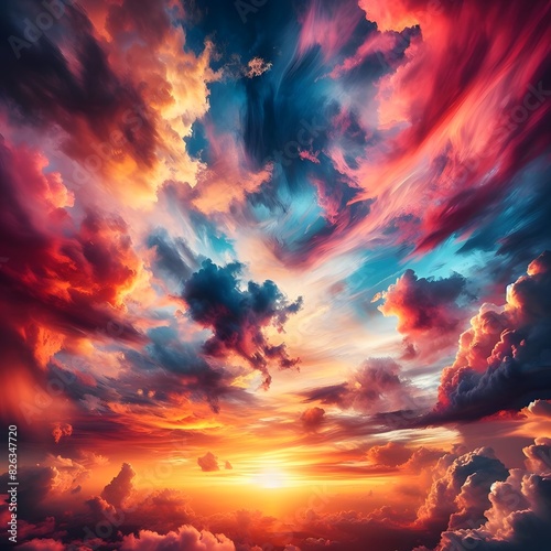 Mesmerizing Cloudscape Captivating Nature s Canvas in High Quality Stock Images
